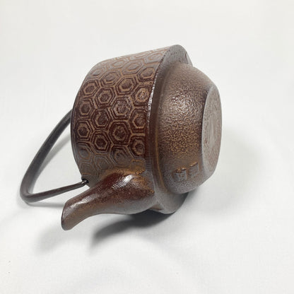 Iron Teapot [南部鉄器] | tortoise shell pattern | No.J004- FREESHIPPING 